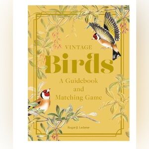 Brand New Bird Lover Enthusiasts: Vintage Birds: A Guidebook and Matching Game